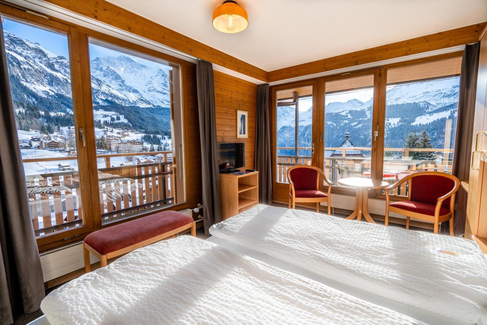 Hotel Jungfraublick Wengen Exteriör bild